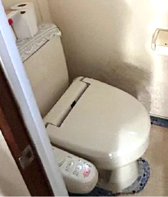 施工前のトイレ