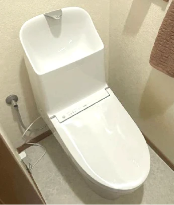 施工後のトイレ